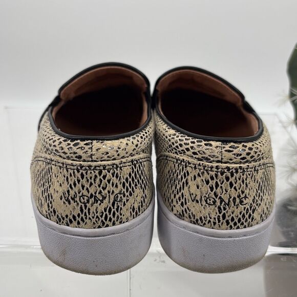 Vionic Women's Demetra Snake-Embossed Slip-On Comfort Casual‎ Sneakers 7 - Picture 6 of 7